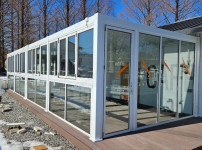 남양주시 월산리 베이커리 카페 시스템파고라형 썬룸