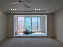 호평 현대 아파트 글라스폴딩도어