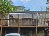 음현리 공장 휴게공간 픽스&도어, 2층 폴딩,창문폴딩