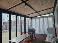 남양주시 썬룸 인테리어 - 홈 카페 썬룸 , 홈 바베큐장 썬룸